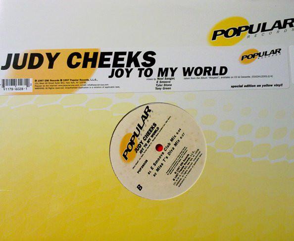 12inch Record JUDY CHEEKS - Joy To My World POP26028 Popular Records 1997 US Dance & Electronica Used
12inch Record JUDY CHEEKS - Joy To My World POP26028 Popular Records 1997 US Dance & Electronica Used