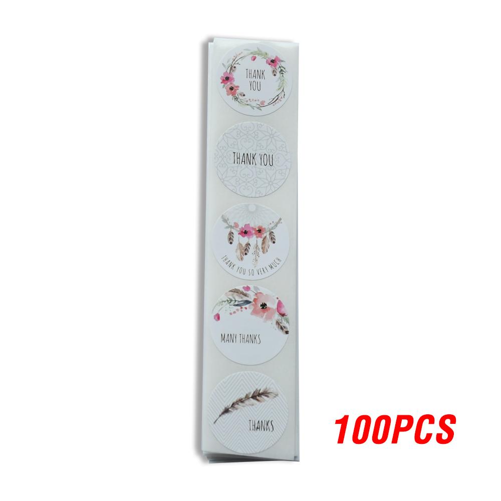 4 Design Flowers Thank You Stickers Round Scrapbook Packaging Sealing Labels Stationery Stickers 100-500pcs
4 Design Flowers Thank You Stickers Round Scrapbook Packaging Sealing Labels Stationery Stickers 100-500pcs