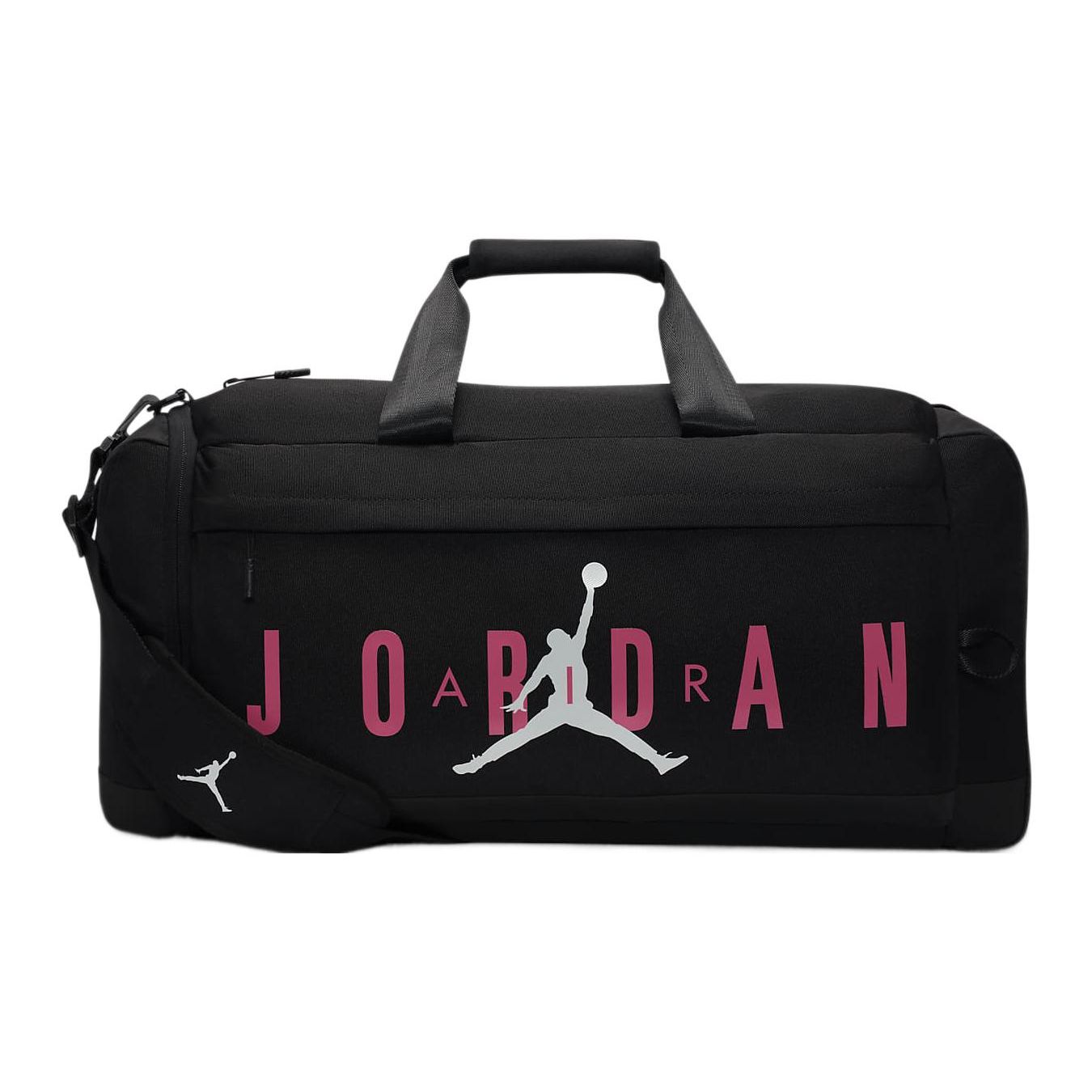 Jordan Classic Air Logo Zipper Closure Polyester Handheld Shoulder Crossbody Travel Bag Medium Unisex Bags Black Pink MM0168-H67 Medium
Jordan Classic Air Logo Zipper Closure Polyester Handheld Shoulder Crossbody Travel Bag Medium Unisex Bags Black Pink MM0168-H67 Medium