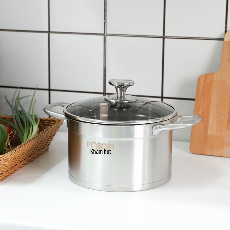 Kangbach 22cm European Stainless Steel Soup Pot
Kangbach 22cm European Stainless Steel Soup Pot