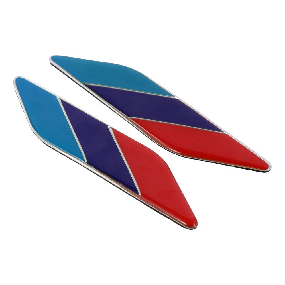 Rhombus Shape 3D Tricolor Flag Car Decals Sticker Aluminum Car Body Emblem for Most Car
Rhombus Shape 3D Tricolor Flag Car Decals Sticker Aluminum Car Body Emblem for Most Car