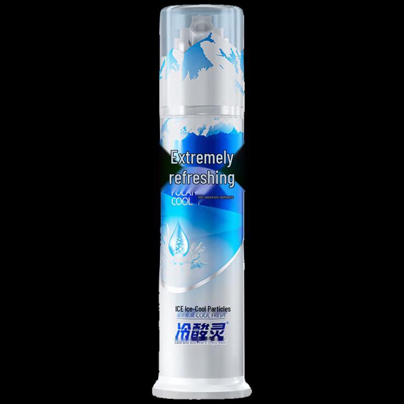 Leng Suan Ling Jidi Shuang Double Anti-Sensitive Pump Toothpaste
Leng Suan Ling Jidi Shuang Double Anti-Sensitive Pump Toothpaste