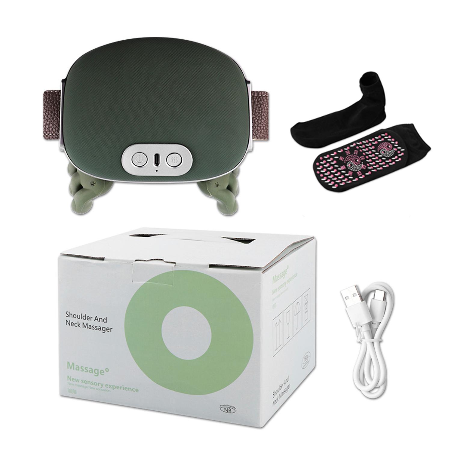 USB Electric Neck and Shoulder Massager Cervical Spine Massager Trapezius Kneading Muscles Back Massagers Pillow Relaxation Tool
USB Electric Neck and Shoulder Massager Cervical Spine Massager Trapezius Kneading Muscles Back Massagers Pillow Relaxation Tool