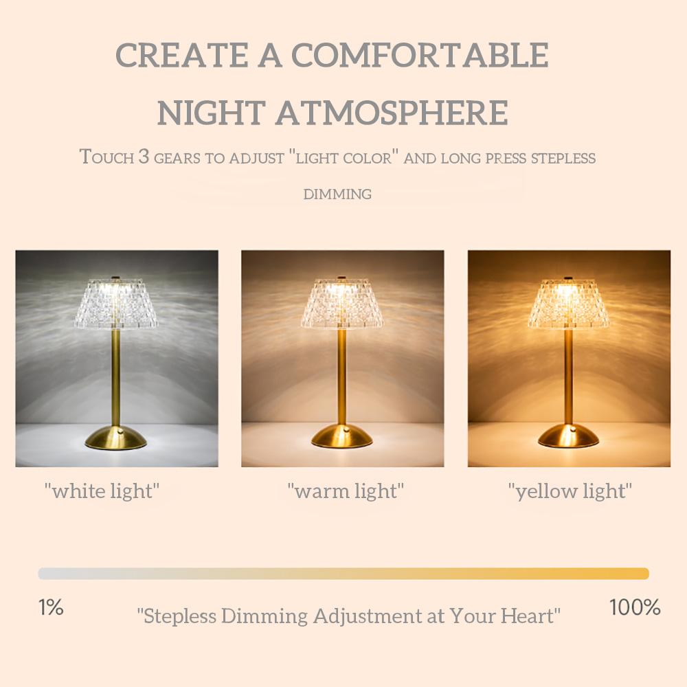 NEW Touch 5V USB LED Барные настольные лампы Креативная настольная лампа Свет кафе Роскошная простая личность Комната Декорация Светодиодная ночь