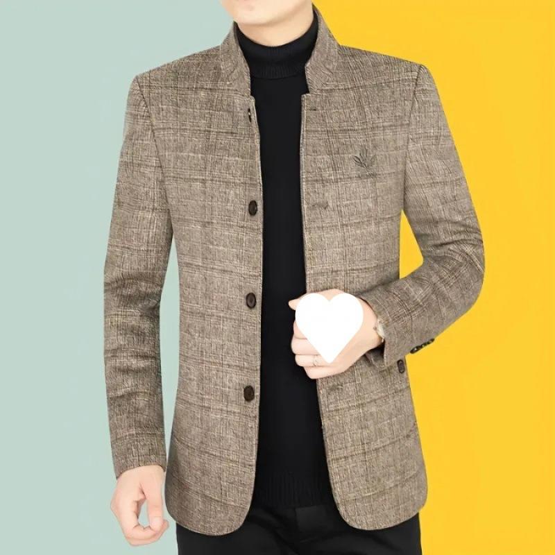 Autumn and Winter Woolen Coats for Men, Thickened Jackets for Middle-aged Men, Dad s Winter Clothes, Stylish Overcoat Jackets 3XL хакі
Autumn and Winter Woolen Coats for Men, Thickened Jackets for Middle-aged Men, Dad s Winter Clothes, Stylish Overcoat Jackets 3XL хакі
