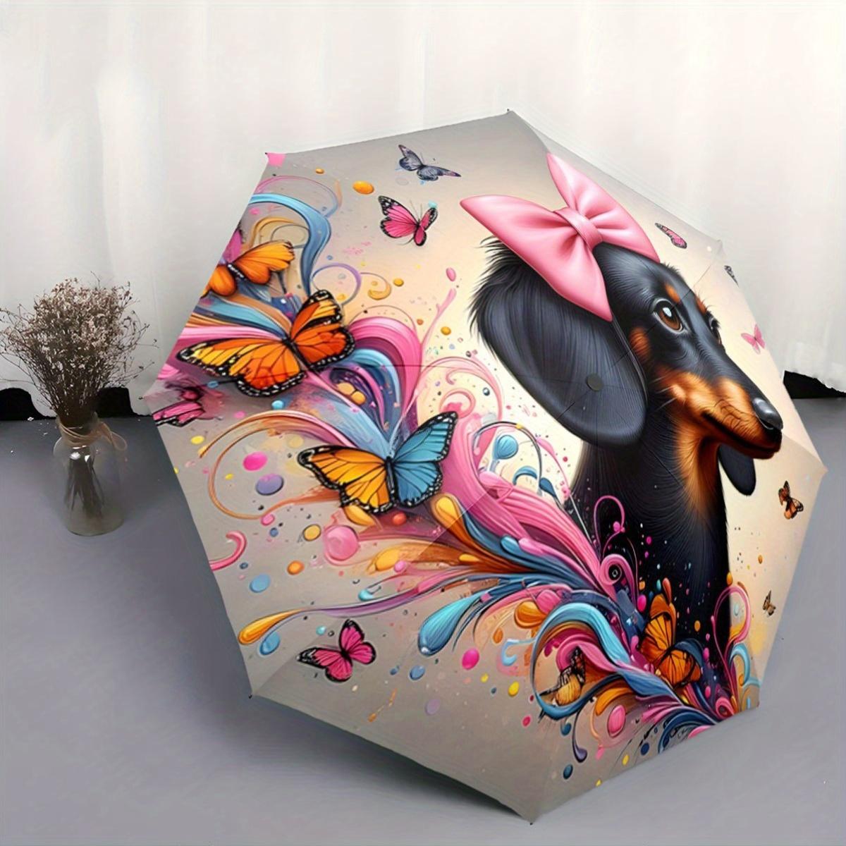Automatic Open/Close Umbrella with One-Touch Button - Compact Folding Umbrella, Portable Travel Umbrella with 8-Rib Strong Fra (as the picture,iron&8K)
Automatic Open/Close Umbrella with One-Touch Button - Compact Folding Umbrella, Portable Travel Umbrella with 8-Rib Strong Fra (as the picture,iron&8K)