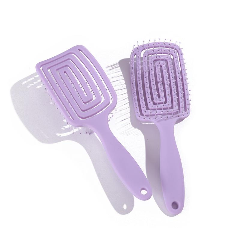 Square hollow comb - ventilated styling comb for wet & dry use, ideal for curls
Square hollow comb - ventilated styling comb for wet & dry use, ideal for curls