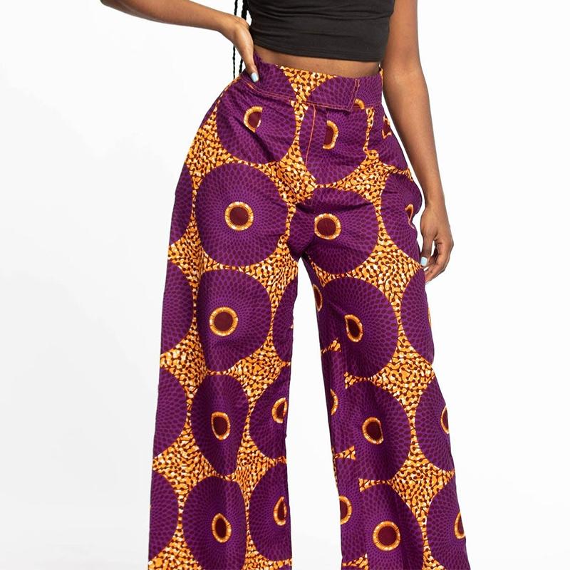 VONDA Женские модные свободные широкие брюки с высокой талией и принтом 4XL оранжевый
VONDA Женские модные свободные широкие брюки с высокой талией и принтом 4XL оранжевый