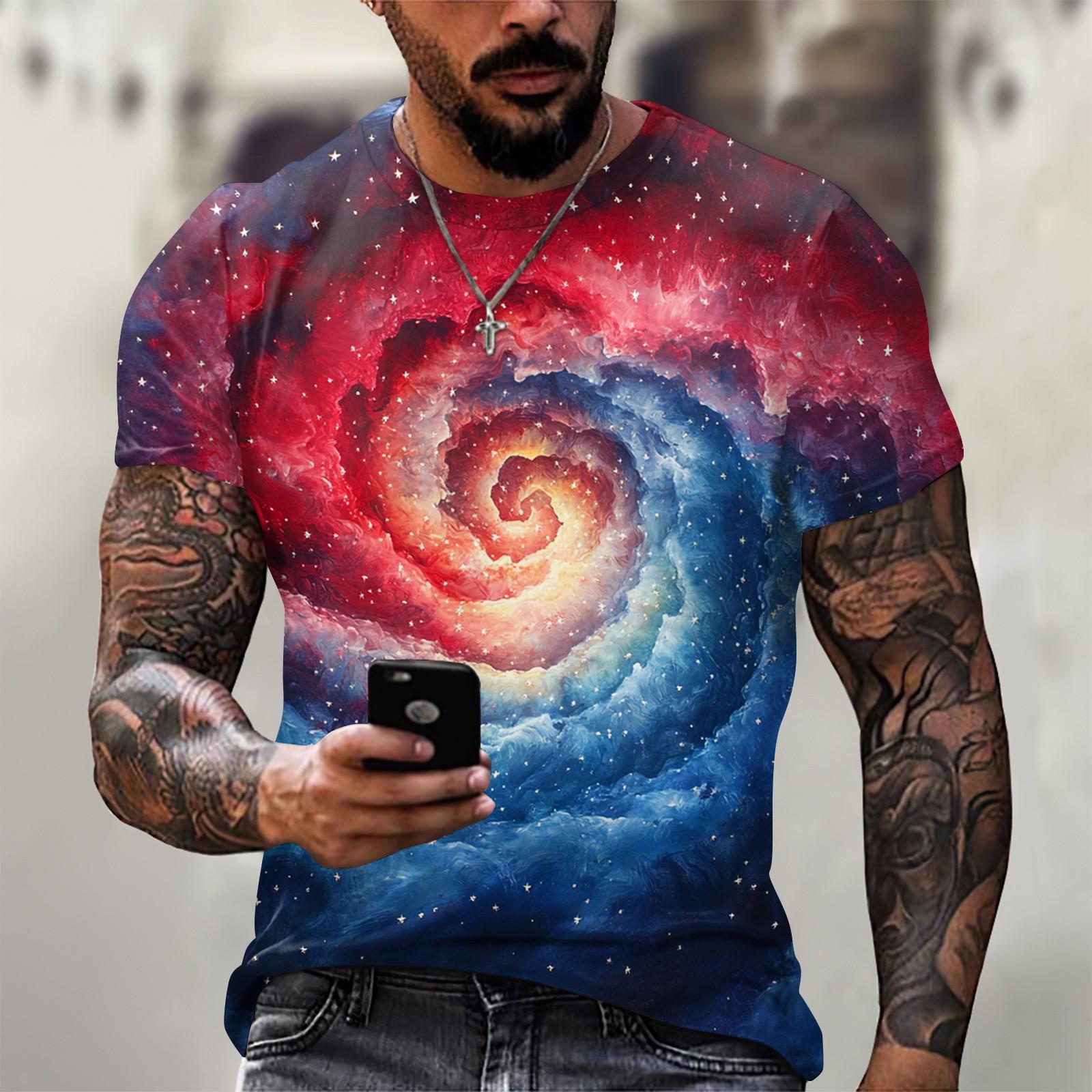 Летняя мужская популярная футболка с круглым вырезом и коротким рукавом с принтом M красный
Летняя мужская популярная футболка с круглым вырезом и коротким рукавом с принтом M красный