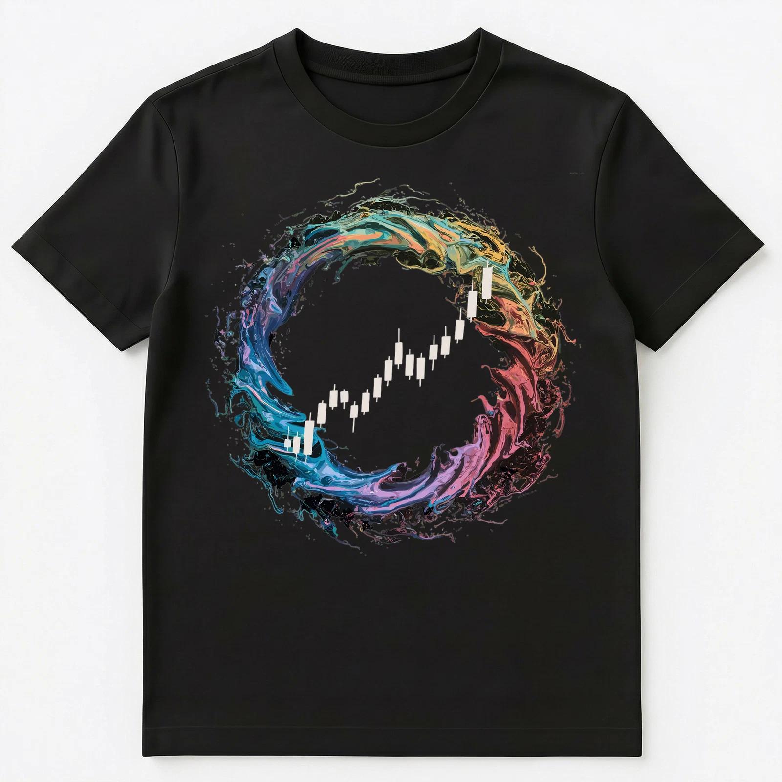 Colorful Paint Splash Candlesticks Stock Chart Art Graphic Unisex T-Shirt XL
Colorful Paint Splash Candlesticks Stock Chart Art Graphic Unisex T-Shirt XL