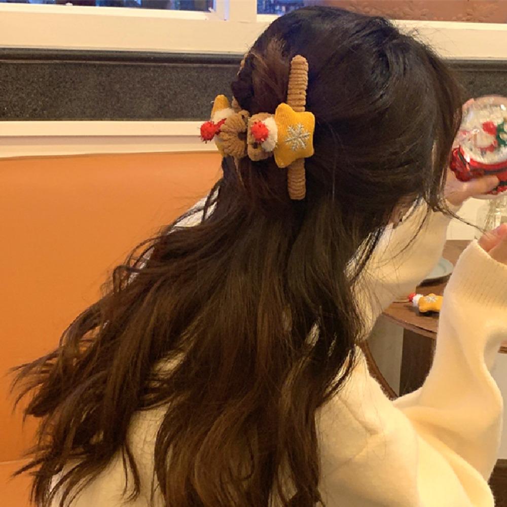 Cute Christmas Tree Winter Female Hair Claw Christmas Shark Clip Bow Hair Crab Clip Girl s Headwear
Cute Christmas Tree Winter Female Hair Claw Christmas Shark Clip Bow Hair Crab Clip Girl s Headwear