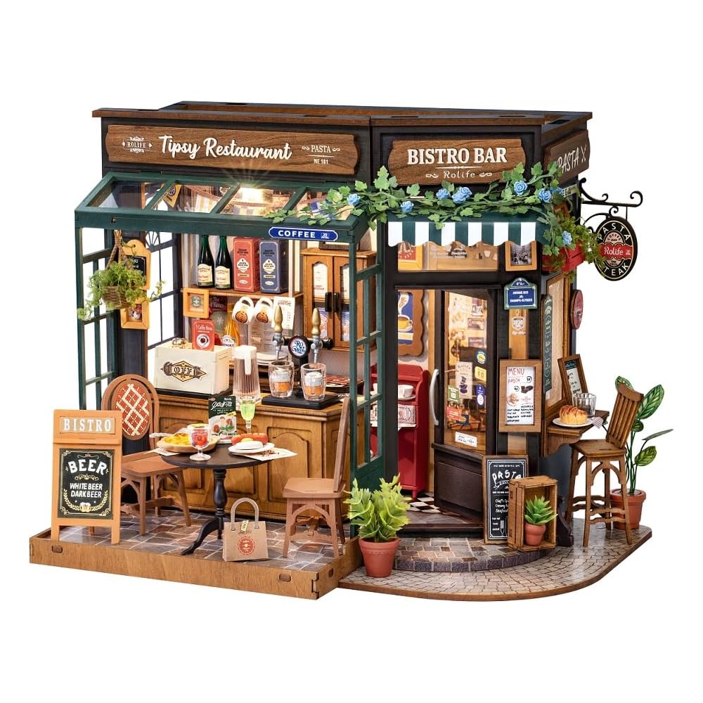 Tsukurundesu DIY Miniature House Bistro DG Series with Instruction Manual
Tsukurundesu DIY Miniature House Bistro DG Series with Instruction Manual