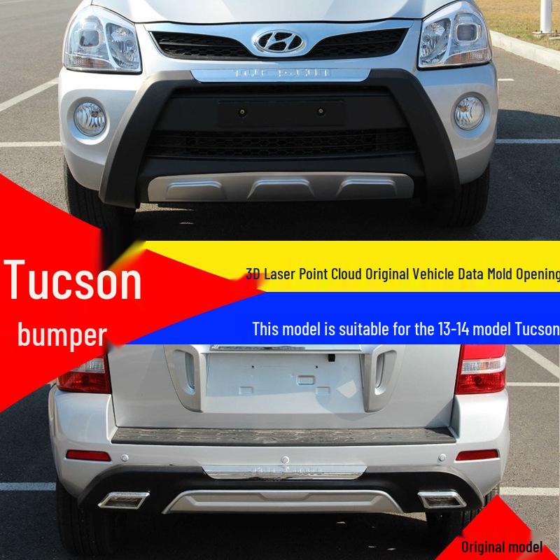 Compatible Front/Rear Bumper Protection Bar for 2013-2014 Beijing Hyundai Tucson. Rear without light - Luxury
Compatible Front/Rear Bumper Protection Bar for 2013-2014 Beijing Hyundai Tucson. Rear without light - Luxury