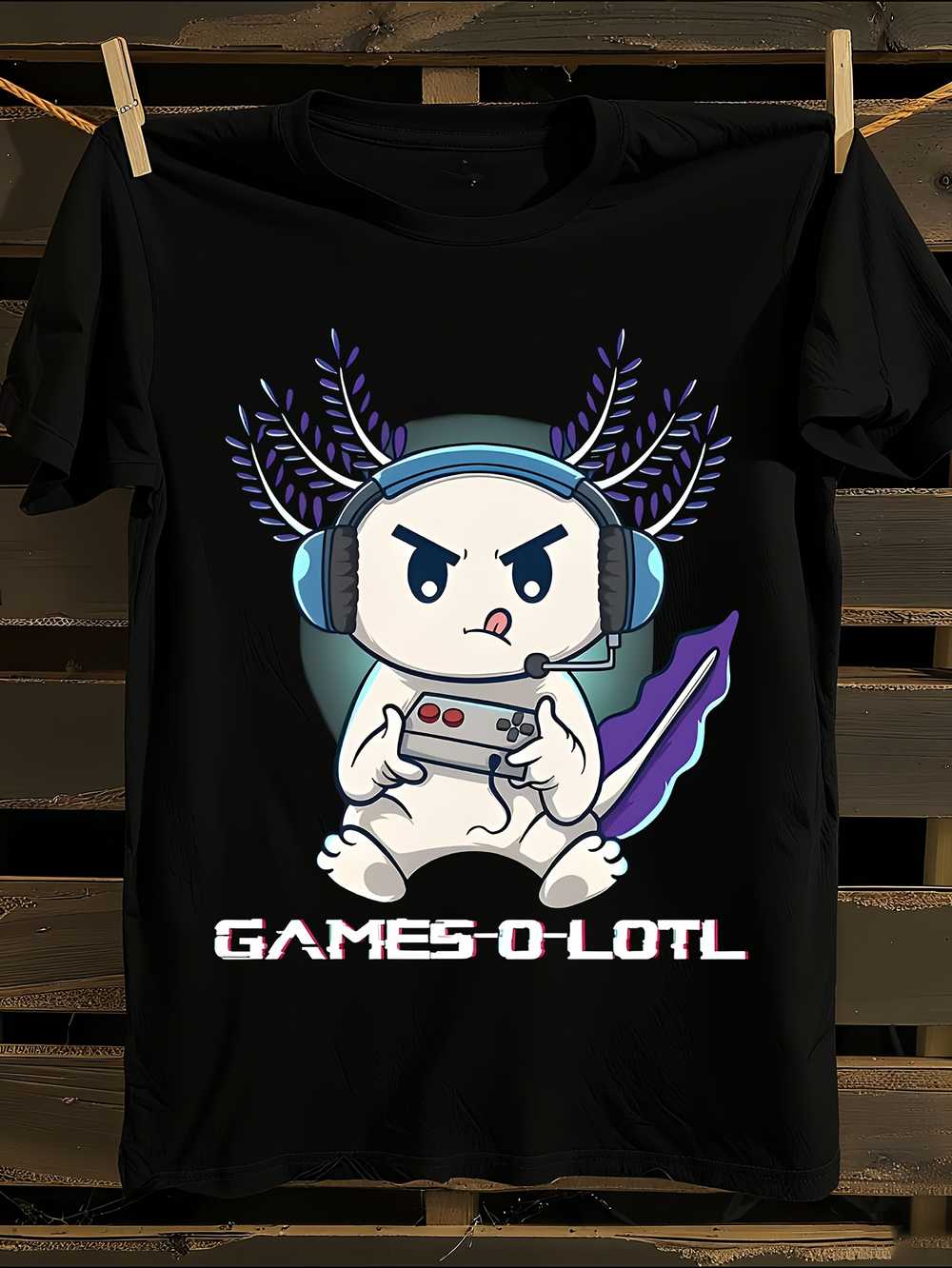 Cute Axolotl Playing Console Video Games T-Shirt Mens Tshirt Womens Tshirts with Letters Print Short Sleeves T-Shirt Casual Street Tee Shirt Top XXL
Cute Axolotl Playing Console Video Games T-Shirt Mens Tshirt Womens Tshirts with Letters Print Short Sleeves T-Shirt Casual Street Tee Shirt Top XXL