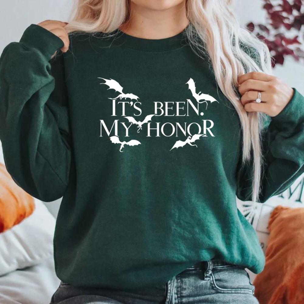 It’s Been My Honor Sweatshirt Fourth Wing Shirt Unisex Long Sleeve Crewneck Sweatshirt Basgiath War Hoodie Fantasy Bookish Tops S чорний
It’s Been My Honor Sweatshirt Fourth Wing Shirt Unisex Long Sleeve Crewneck Sweatshirt Basgiath War Hoodie Fantasy Bookish Tops S чорний