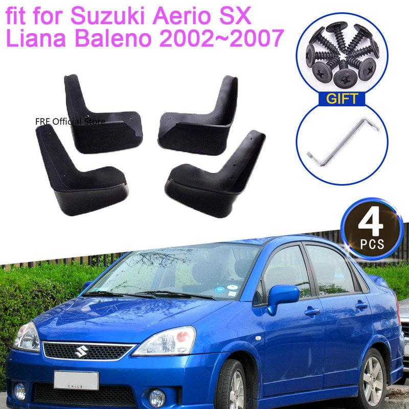 4X Брызговики для Suzuki Aerio SX Liana Baleno 2005~2007 Аксессуары 2005 2006 ГРЯЗЬ Брызговик Защита от брызг Переднее Заднее Колесо Крыло
4X Брызговики для Suzuki Aerio SX Liana Baleno 2005~2007 Аксессуары 2005 2006 ГРЯЗЬ Брызговик Защита от брызг Переднее Заднее Колесо Крыло