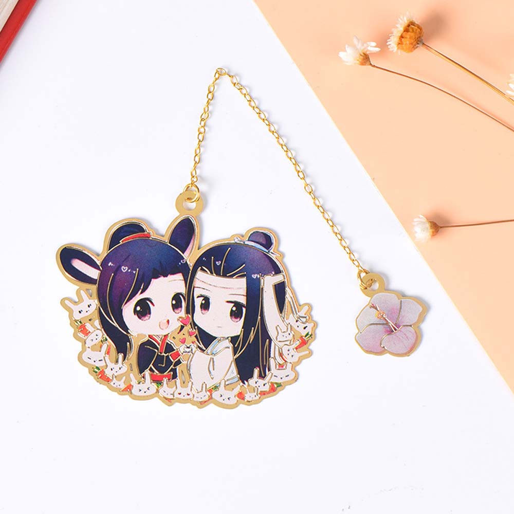 Wangji Tian Guan Ci Fu Pagination Mark Student Gift Bookmark Mo Dao Zu Shi Book Markers Stationery
Wangji Tian Guan Ci Fu Pagination Mark Student Gift Bookmark Mo Dao Zu Shi Book Markers Stationery