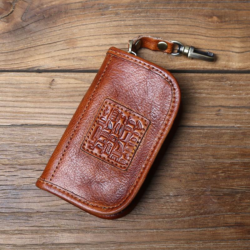 Retro Leather Men s Car Key Bag Top Layer Cowhide Multi-Function Waist Bag Coin Purse Brown Ladies Card Wallet NZPJ коричневий
Retro Leather Men s Car Key Bag Top Layer Cowhide Multi-Function Waist Bag Coin Purse Brown Ladies Card Wallet NZPJ коричневий
