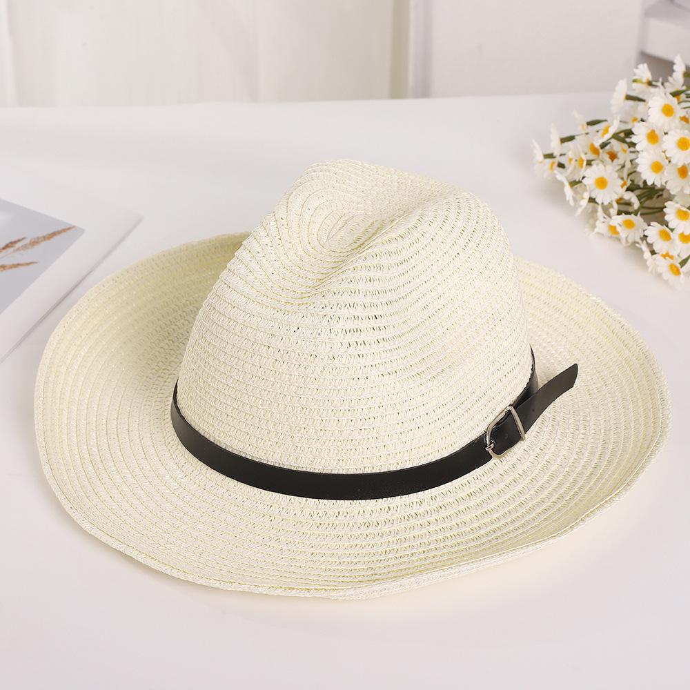 1PCMen and Women Western Cowboy Wide-brimmed Straw Hat, Summer Beach and Beach Sun Protection, Foldable Outdoor Hiking Sun Hat One Size
1PCMen and Women Western Cowboy Wide-brimmed Straw Hat, Summer Beach and Beach Sun Protection, Foldable Outdoor Hiking Sun Hat One Size