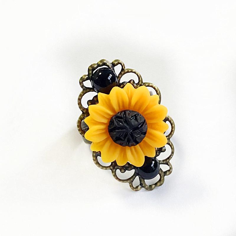 Retro Gothic Stainless Steel Bronze Color Ring Setting Stereo Sunflower Red Roses Flower Adjustable Rings for Women Jewelry Gift resizable жёлтый
Retro Gothic Stainless Steel Bronze Color Ring Setting Stereo Sunflower Red Roses Flower Adjustable Rings for Women Jewelry Gift resizable жёлтый