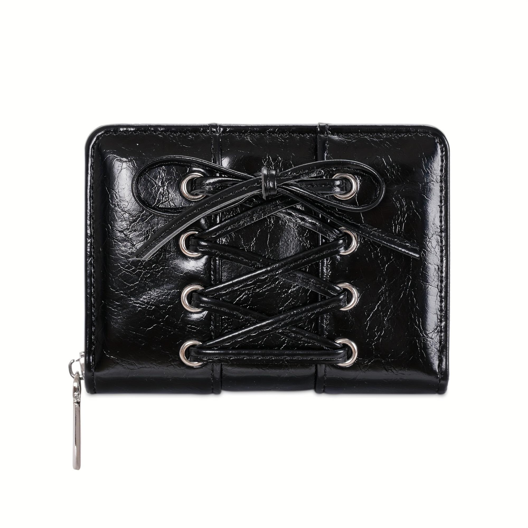 Fashion Women Large Capacity Tie Bow Wallet with Snap Ultra Thin Multi Slot Zipper Coin Pouch Simple Card Holder Storage Bag
Fashion Women Large Capacity Tie Bow Wallet with Snap Ultra Thin Multi Slot Zipper Coin Pouch Simple Card Holder Storage Bag