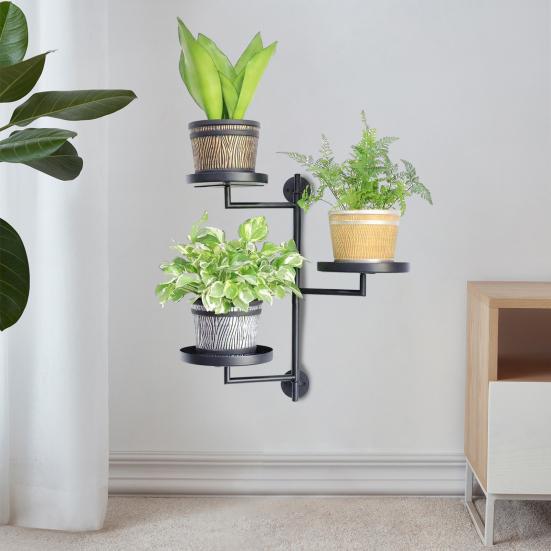 Yousheng Rotating Wall Plant Stand Window Plant Display Stand Potted Plant Holder 3 Tiered Floating Plant Shelf for Home Houseplants 3-Layers
Yousheng Rotating Wall Plant Stand Window Plant Display Stand Potted Plant Holder 3 Tiered Floating Plant Shelf for Home Houseplants 3-Layers