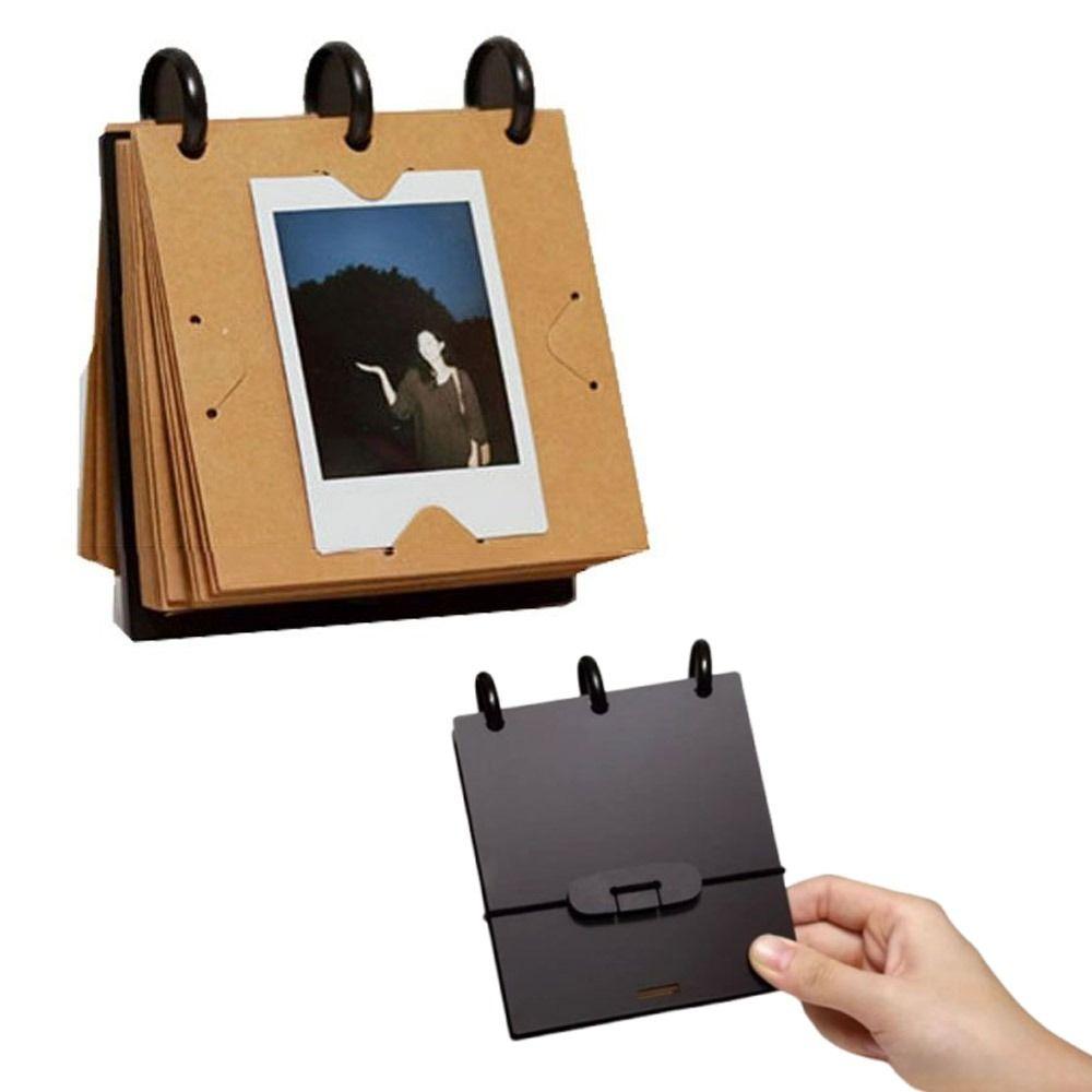 Self Standing Flip Photo Album Horizontal/Vertical Display Photocard Display Holder Office Desk Clear&Brown S
Self Standing Flip Photo Album Horizontal/Vertical Display Photocard Display Holder Office Desk Clear&Brown S