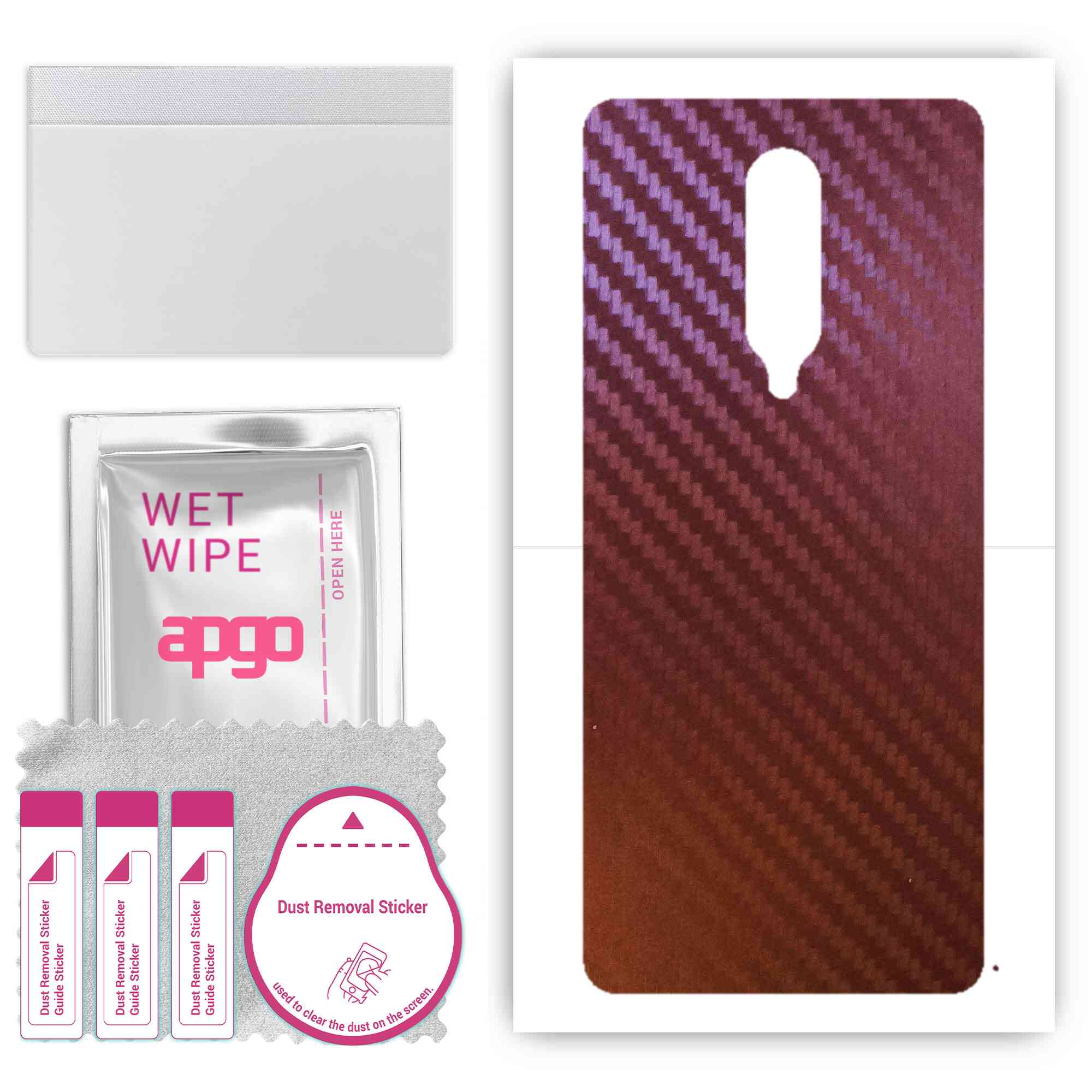 apgo skin sticker film foil vinyl for the BACK compatible with OnePlus 8, scratch-resistant, easy to install - Carbon Chameleon CAKA5
apgo skin sticker film foil vinyl for the BACK compatible with OnePlus 8, scratch-resistant, easy to install - Carbon Chameleon CAKA5