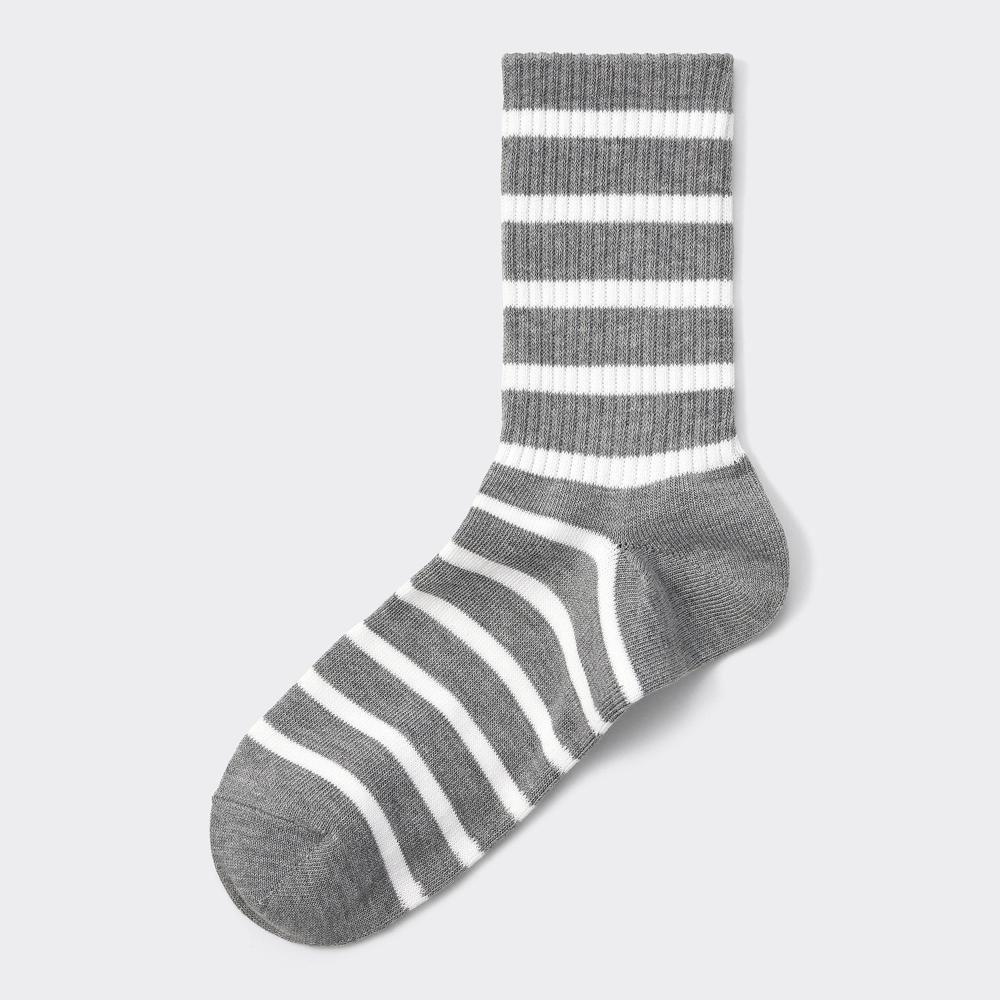 Высокие носки GU by Uniqlo с каймой 03 GRAY/2527cm 
Высокие носки GU by Uniqlo с каймой 03 GRAY/2527cm