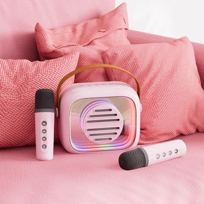 All-in-One Wireless Outdoor Bluetooth Speaker with Built-In Microphone for Smart Home Live Streaming Dual Mic рожевий
All-in-One Wireless Outdoor Bluetooth Speaker with Built-In Microphone for Smart Home Live Streaming Dual Mic рожевий