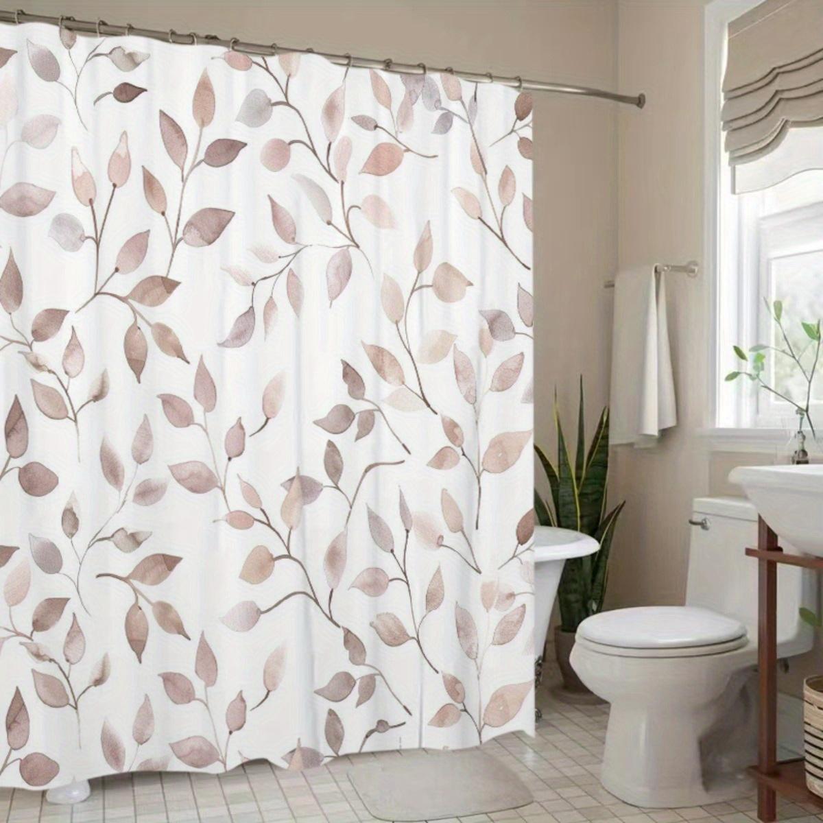 1Pcs Watercolor Leaf Pattern Design Simple And Clean Bathroom Curtains For Spring, Digital Printed Polyester Shower Curtain W60H190(CM)-1 Pcs
1Pcs Watercolor Leaf Pattern Design Simple And Clean Bathroom Curtains For Spring, Digital Printed Polyester Shower Curtain W60H190(CM)-1 Pcs