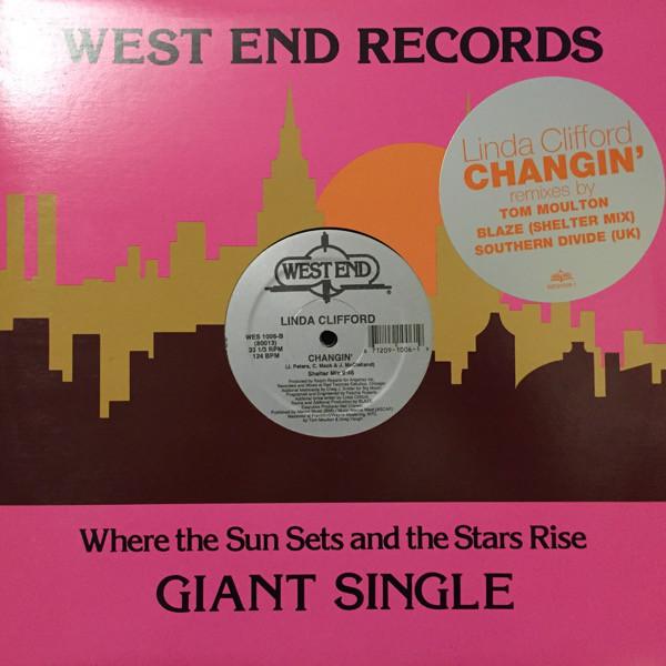 12inch Record LINDA CLIFFORD - Changin (Ремиксы) WES10061 West End Record 2001 US Dance & Electronica Used
12inch Record LINDA CLIFFORD - Changin (Ремиксы) WES10061 West End Record 2001 US Dance & Electronica Used