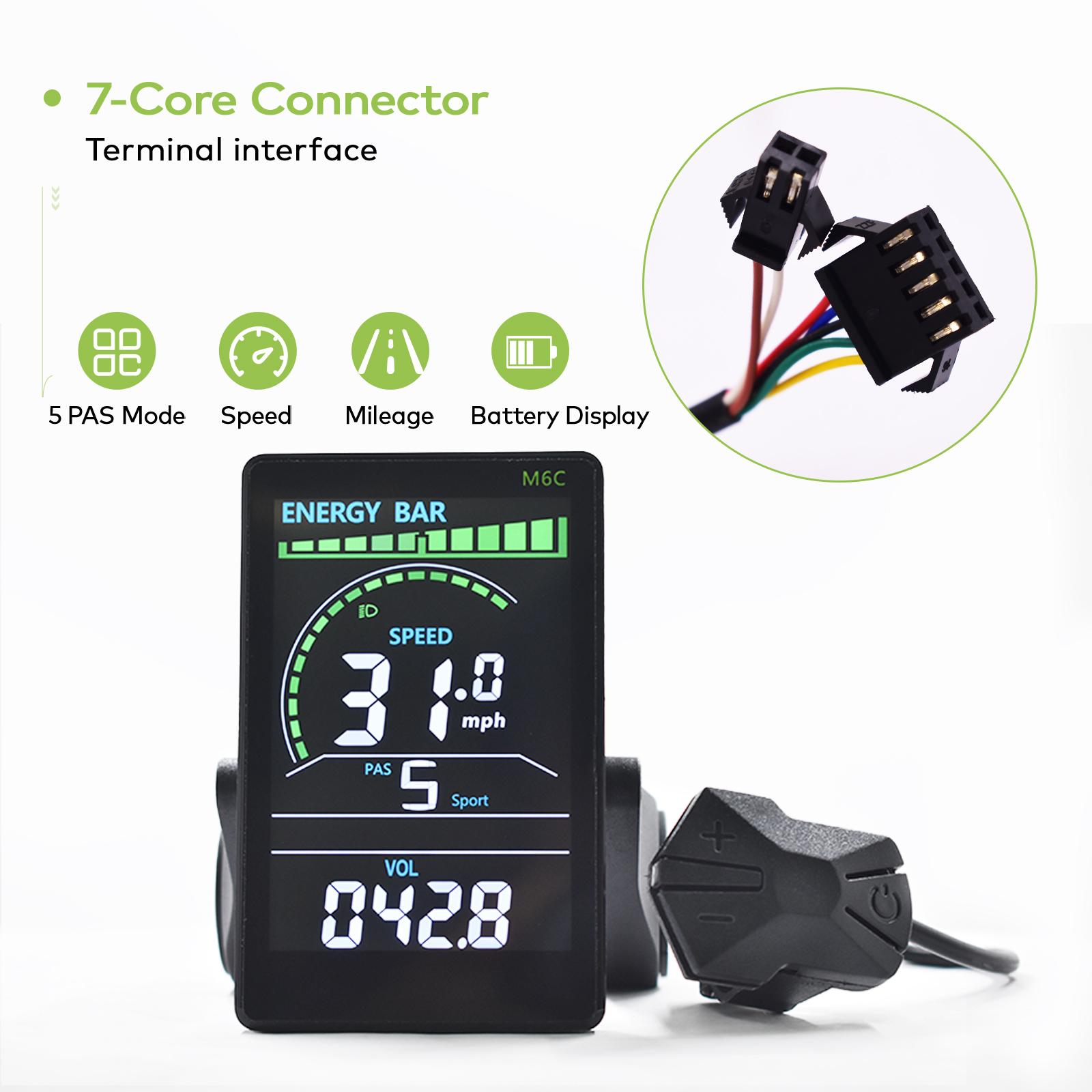M6C Bicycle Computer Digital Lcd Cycling Computer Speedometer With Backlight Ciclocomputador Para BicicletaEbike Speed Odometer SM5-2
M6C Bicycle Computer Digital Lcd Cycling Computer Speedometer With Backlight Ciclocomputador Para BicicletaEbike Speed Odometer SM5-2