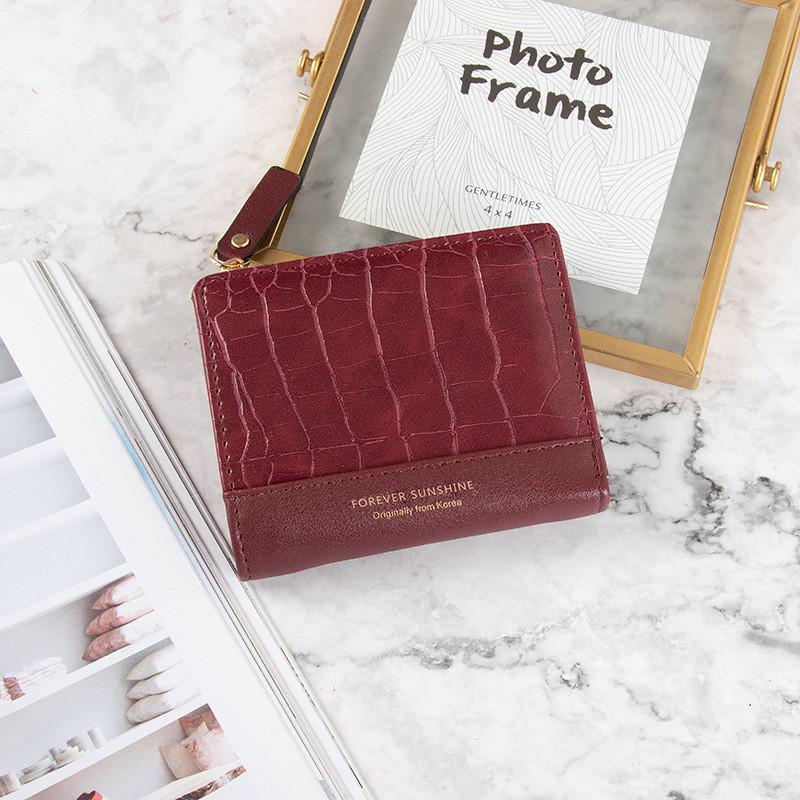Trendy European And American Style Foldable Small Wallet Female Short Student Pu Leather Coin Purse Zipper Closure Wholesale червоний
Trendy European And American Style Foldable Small Wallet Female Short Student Pu Leather Coin Purse Zipper Closure Wholesale червоний