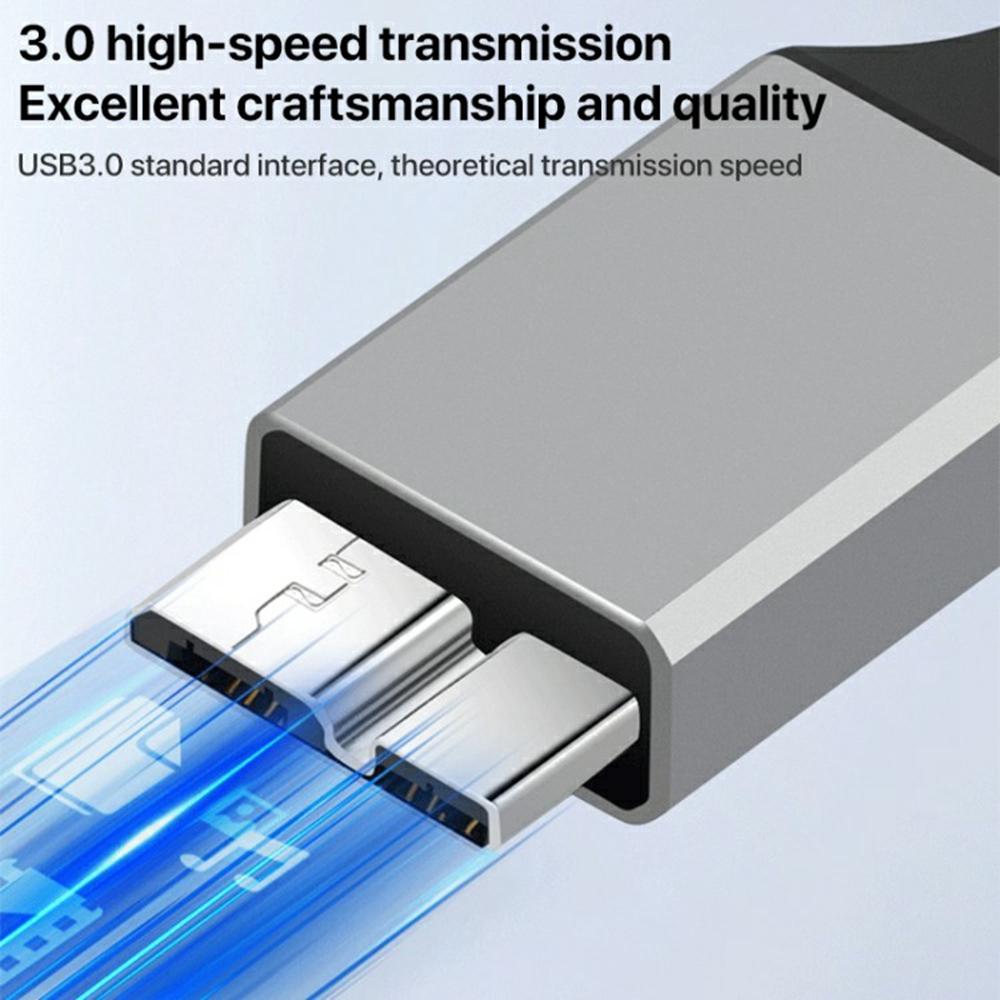 1m Type-C 3.0 to Micro B Male to Male Mobile Hard Disk Adapter Cable PVC Wire As Shown A
1m Type-C 3.0 to Micro B Male to Male Mobile Hard Disk Adapter Cable PVC Wire As Shown A