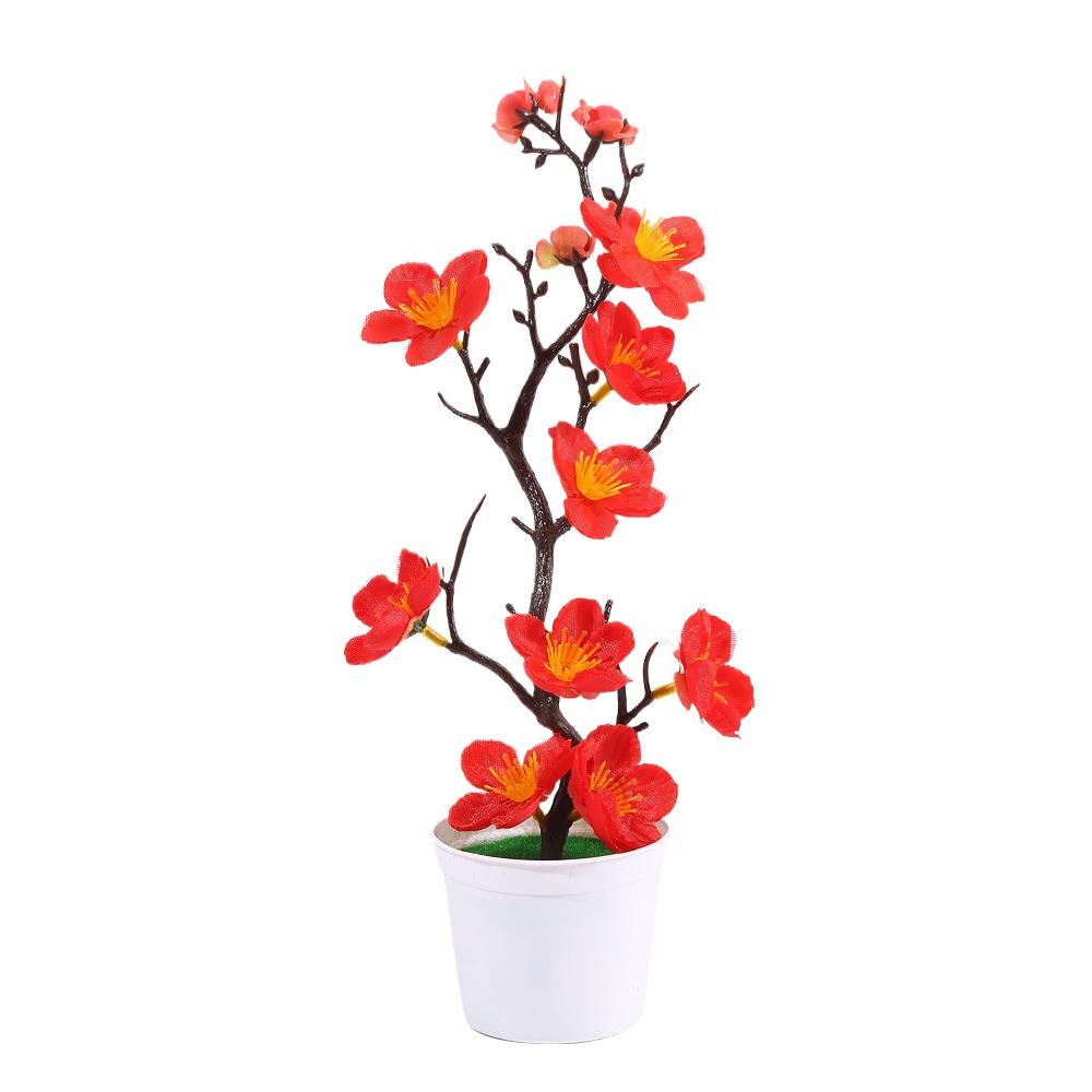 Пластикова імітація квітки в горщику Багатокольорова штучна квітка в горщику Домашній офісний декор червоний
Пластикова імітація квітки в горщику Багатокольорова штучна квітка в горщику Домашній офісний декор червоний
