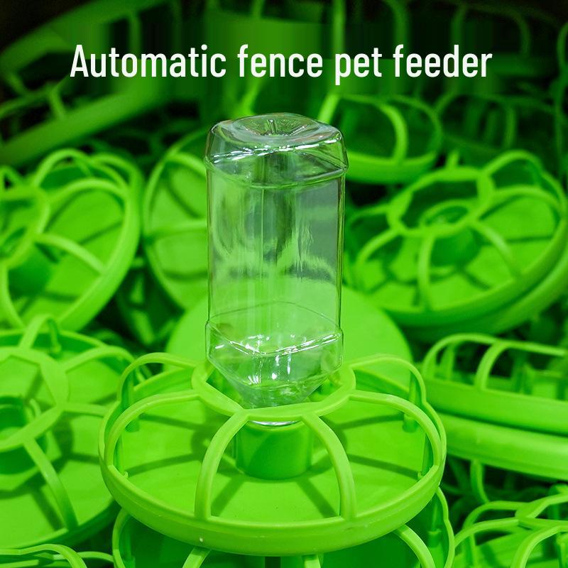 Large Capacity Automatic Feeder & Waterer for Birds, Quail, Chickens - Fence Feed Box & Food Bowl Large Enclosure Drinker
Large Capacity Automatic Feeder & Waterer for Birds, Quail, Chickens - Fence Feed Box & Food Bowl Large Enclosure Drinker