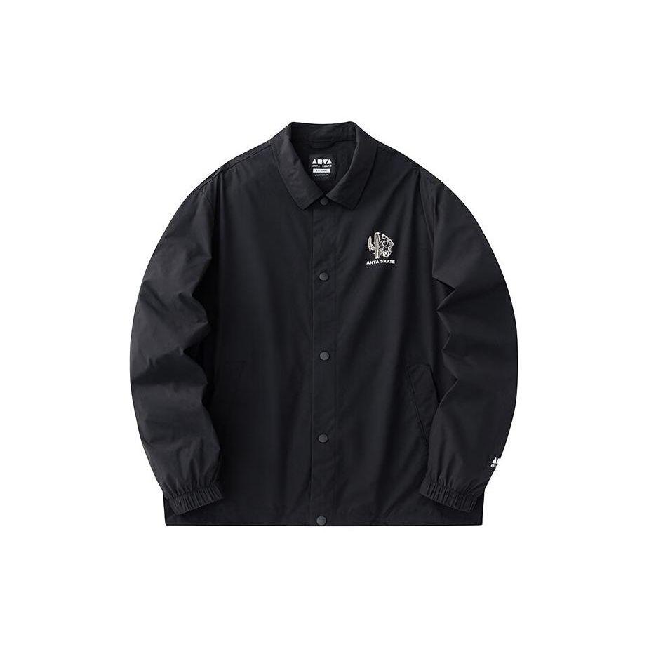 Anta Skateboarding Series Black Unisex Water-Repellent Woven Coach Jacket 172428603-1 S
Anta Skateboarding Series Black Unisex Water-Repellent Woven Coach Jacket 172428603-1 S