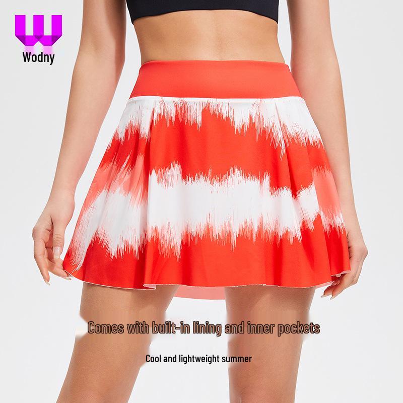 Gradient Print Anti-Exposure Athletic Skirt: Quick-Drying, Breathable Yoga Shorts & Midi Skirt Combo S
Gradient Print Anti-Exposure Athletic Skirt: Quick-Drying, Breathable Yoga Shorts & Midi Skirt Combo S