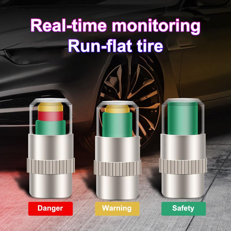 4Pcs/Set Car Tire Pressure Indicator Gauge Alert Monitoring Valve Cap Sensor External Detection Monitoring Alert Diy Accessory 4pcs
4Pcs/Set Car Tire Pressure Indicator Gauge Alert Monitoring Valve Cap Sensor External Detection Monitoring Alert Diy Accessory 4pcs