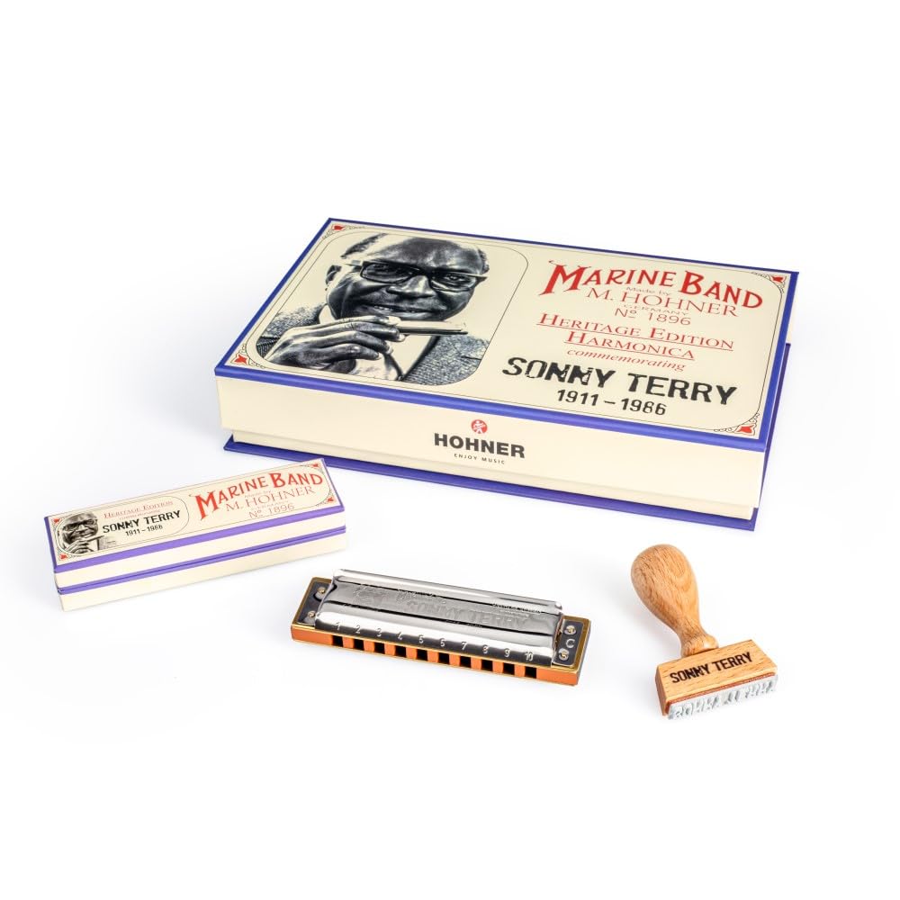 HOHNER Sonny Terry Heritage Edition C harmonica 10-hole
HOHNER Sonny Terry Heritage Edition C harmonica 10-hole