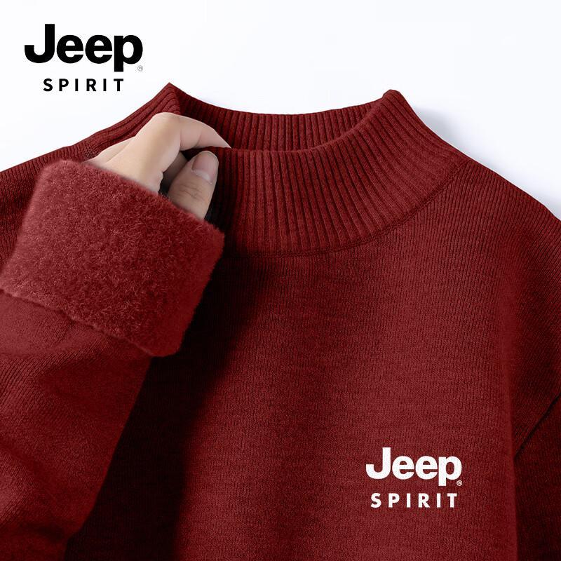 JEEP SPIRIT Men s Winter Fleece-Lined Half-High Neck Sweater 3XL
JEEP SPIRIT Men s Winter Fleece-Lined Half-High Neck Sweater 3XL