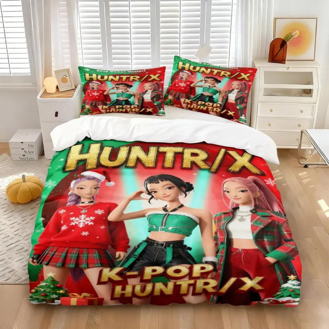 K-поп D-охотники на демонов Постельное белье Односпальный Хэллоуин Костюм Постельное белье - Наборы из 2-3 предметов Одеяло Стеганое одеяло Пододеяльник Наволочки US Twin(172x218cm)
K-поп D-охотники на демонов Постельное белье Односпальный Хэллоуин Костюм Постельное белье - Наборы из 2-3 предметов Одеяло Стеганое одеяло Пододеяльник Наволочки US Twin(172x218cm)