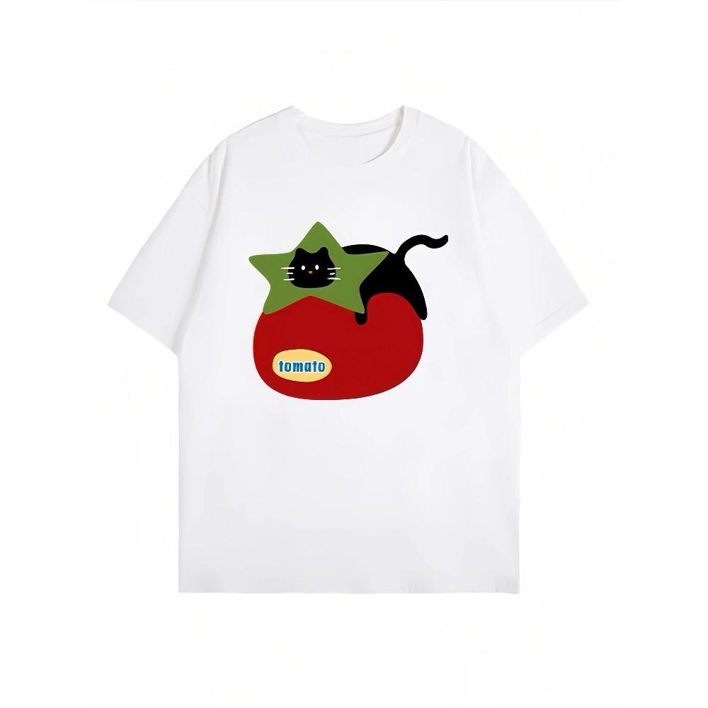 Womens Tshirt with Collarless Short Sleeved Casual Loose Top Soft Elastic and Breathable Daily Streetwear Highend Tshirt 4XL
Womens Tshirt with Collarless Short Sleeved Casual Loose Top Soft Elastic and Breathable Daily Streetwear Highend Tshirt 4XL