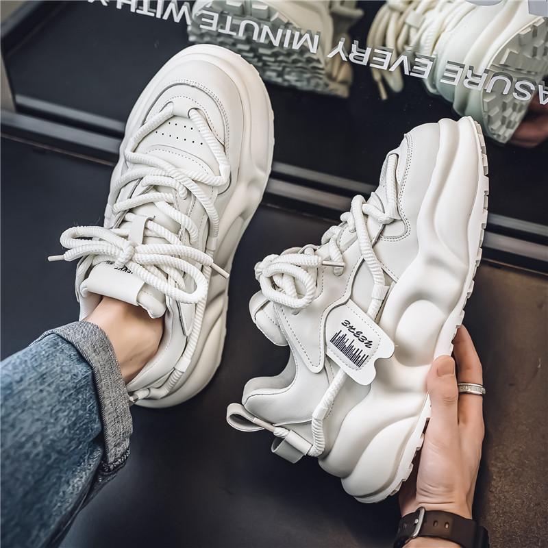 Niche Four Seasons Live 2024 New Thick-soled Low-top Leather Surface Waterproof Hong Kong Style Student Sneakers Douyin Same Shoes 39 сірий колір
Niche Four Seasons Live 2024 New Thick-soled Low-top Leather Surface Waterproof Hong Kong Style Student Sneakers Douyin Same Shoes 39 сірий колір