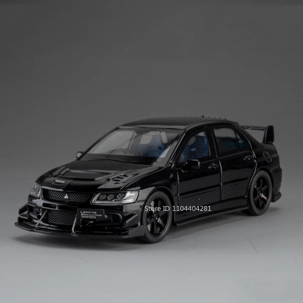 1:32 Mitsubishi Lancer Evolution IX Alloy Sports Car Model Toys Diecast Vehices Doors Opened Sound Light Pull Back Boy Toy Gift чёрный
1:32 Mitsubishi Lancer Evolution IX Alloy Sports Car Model Toys Diecast Vehices Doors Opened Sound Light Pull Back Boy Toy Gift чёрный