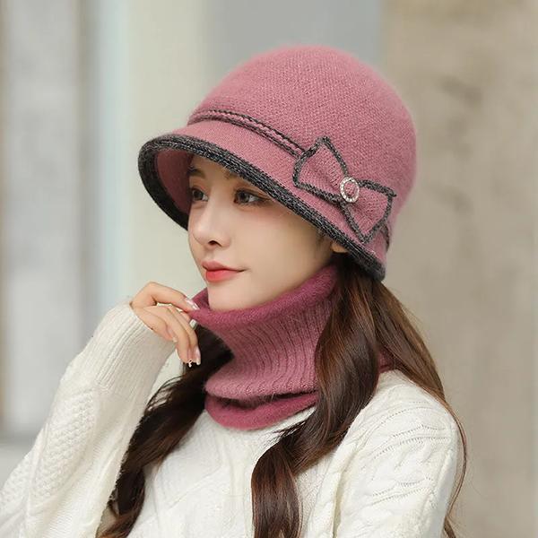 WTEMPO Winter Outdoor Commuting Cycling Cold-proof Windproof Hat Scarf Set Women s Solid Color Warm Knitted Hats hat + scarf розовый
WTEMPO Winter Outdoor Commuting Cycling Cold-proof Windproof Hat Scarf Set Women s Solid Color Warm Knitted Hats hat + scarf розовый