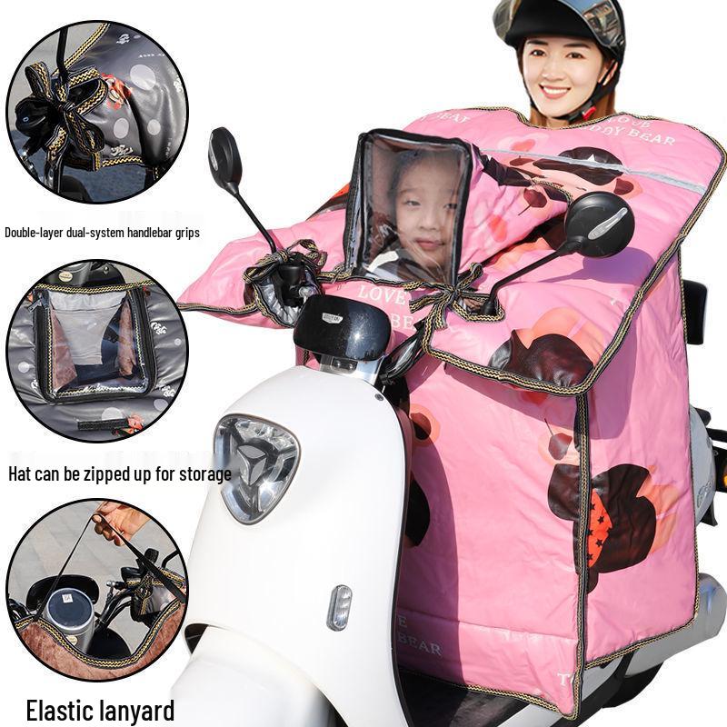 Thickened Fleece-Lined Waterproof Windshield Cover for Electric Vehicle and Motorcycle
Thickened Fleece-Lined Waterproof Windshield Cover for Electric Vehicle and Motorcycle