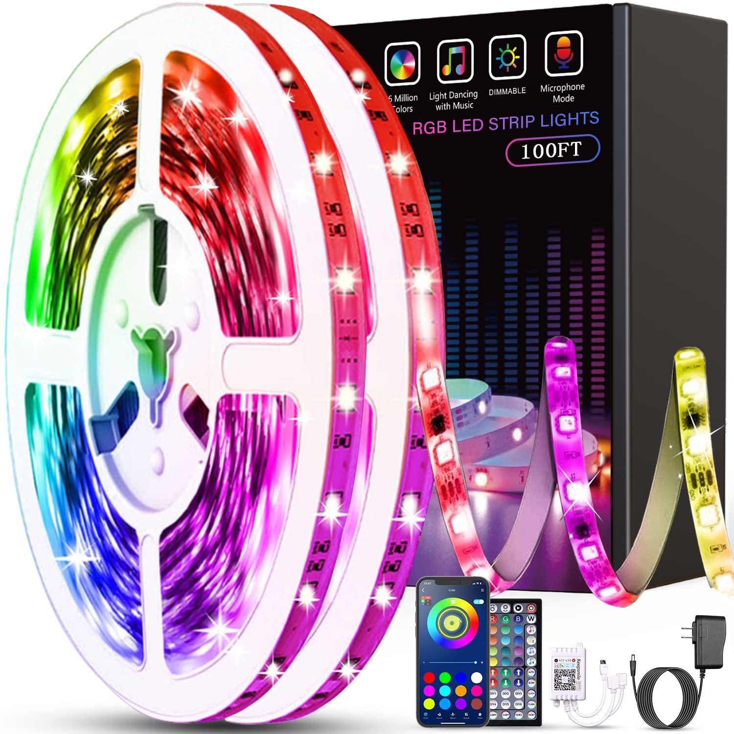 Светодиодные ленты RGB с питанием от USB, 15 цветных светодиодных фонарей с дистанционным управлением, светодиодные фонари для спальни, вечеринки, кухни, дома
Светодиодные ленты RGB с питанием от USB, 15 цветных светодиодных фонарей с дистанционным управлением, светодиодные фонари для спальни, вечеринки, кухни, дома