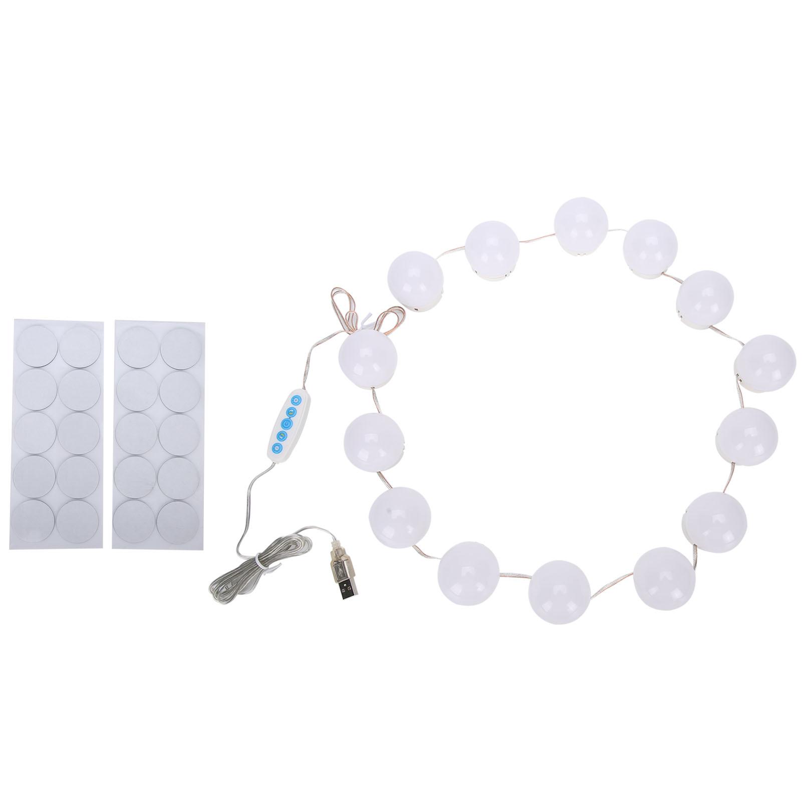 Vanity Makeup Mirror Lights LED USB Cosmetic Dimmable Light Bulbs Strips for Makeup
Vanity Makeup Mirror Lights LED USB Cosmetic Dimmable Light Bulbs Strips for Makeup